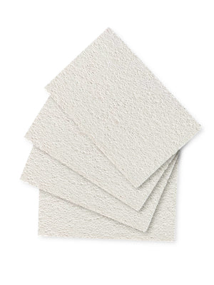 Compressed biodegradable sponges