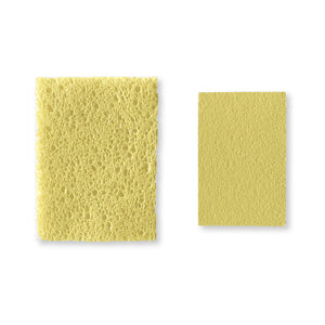 Compressed biodegradable sponges