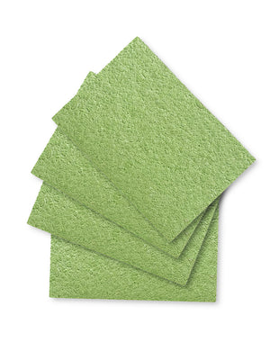 Compressed biodegradable sponges