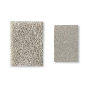 Pack of 3 biodegradable compressed sponges