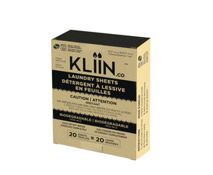 KLIIN BIODEGRADABLE LAUNDRY SHEETS